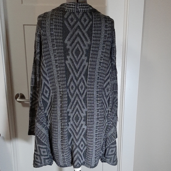 WAREHOUSE ONE Large Cardigan Gray - Picture 3 of 5